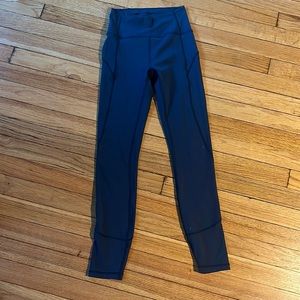 LULULEMON leggings dark blue, size 2